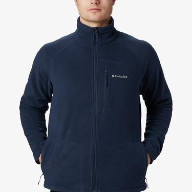  Columbia Fast Trek II Erkek Mavi Fermuarlı Polar Ceket