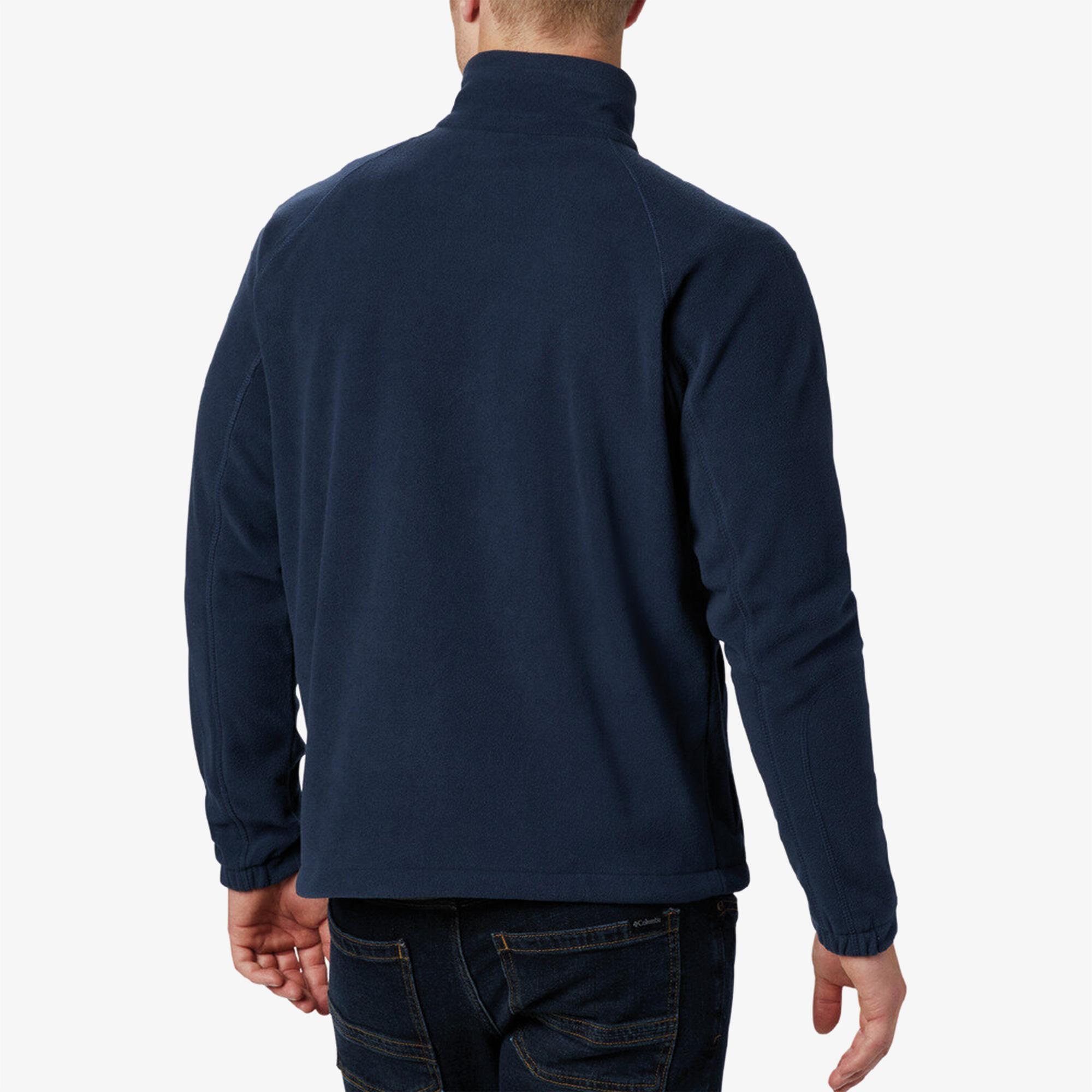 Columbia Fast Trek II Erkek Mavi Fermuarlı Polar Ceket