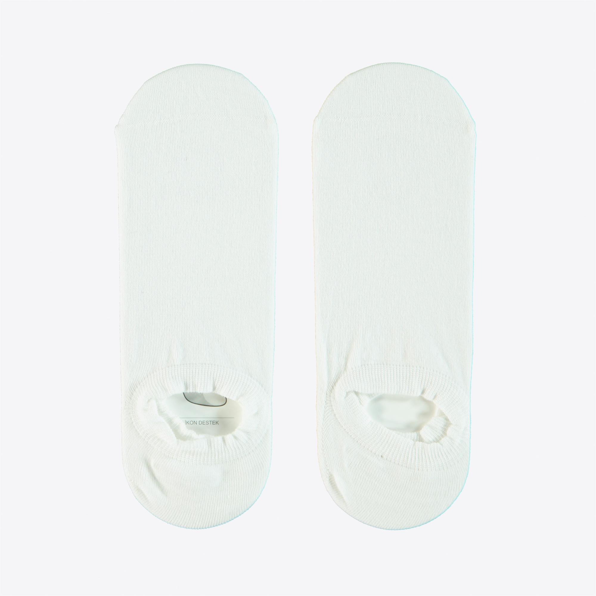 Nautica Unisex Beyaz 2'li Çorap