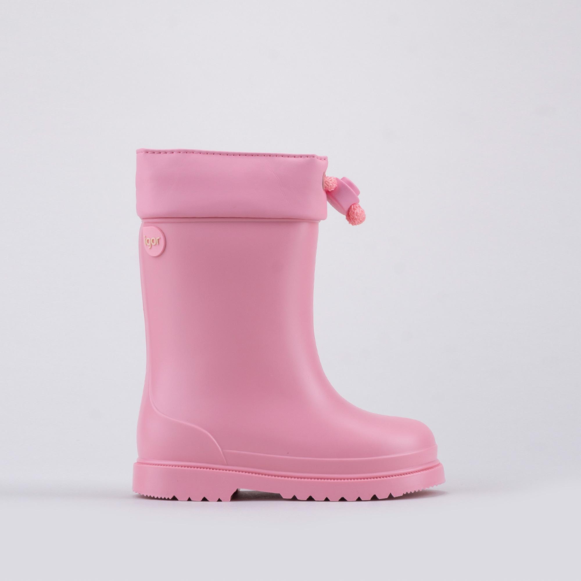 Igor W10100 Chufo Cuello Çocuk Pembe Yağmur Çizmesi