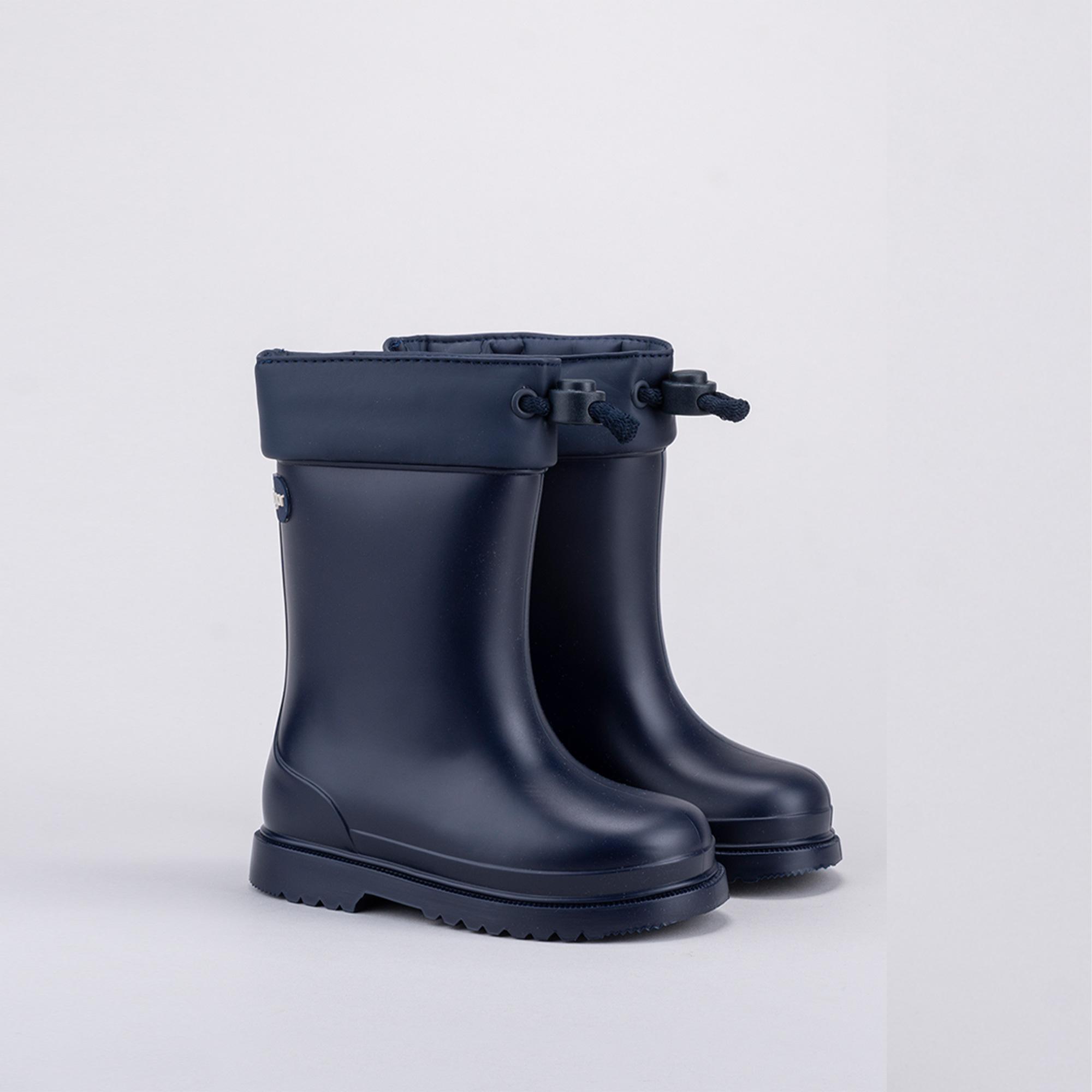 Igor W10100 Chufo Cuello Çocuk Mavi Yağmur Çizmesi