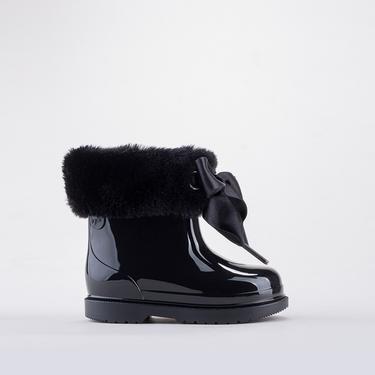  Igor W10258 Bimbi Soft Çocuk Siyah Yağmur Çizmesi