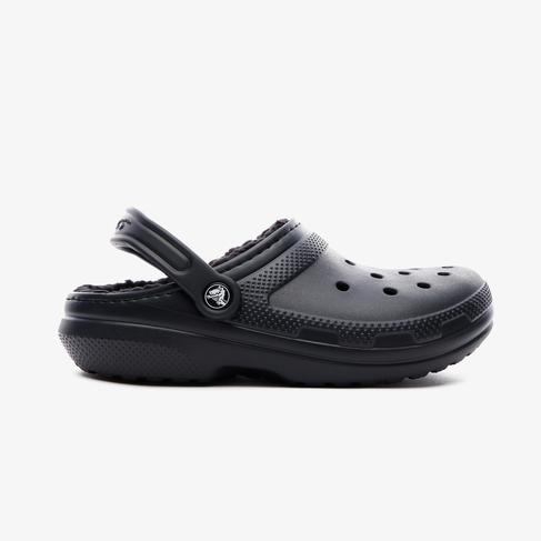  Crocs Classic Lined Clog Unisex Siyah Terlik