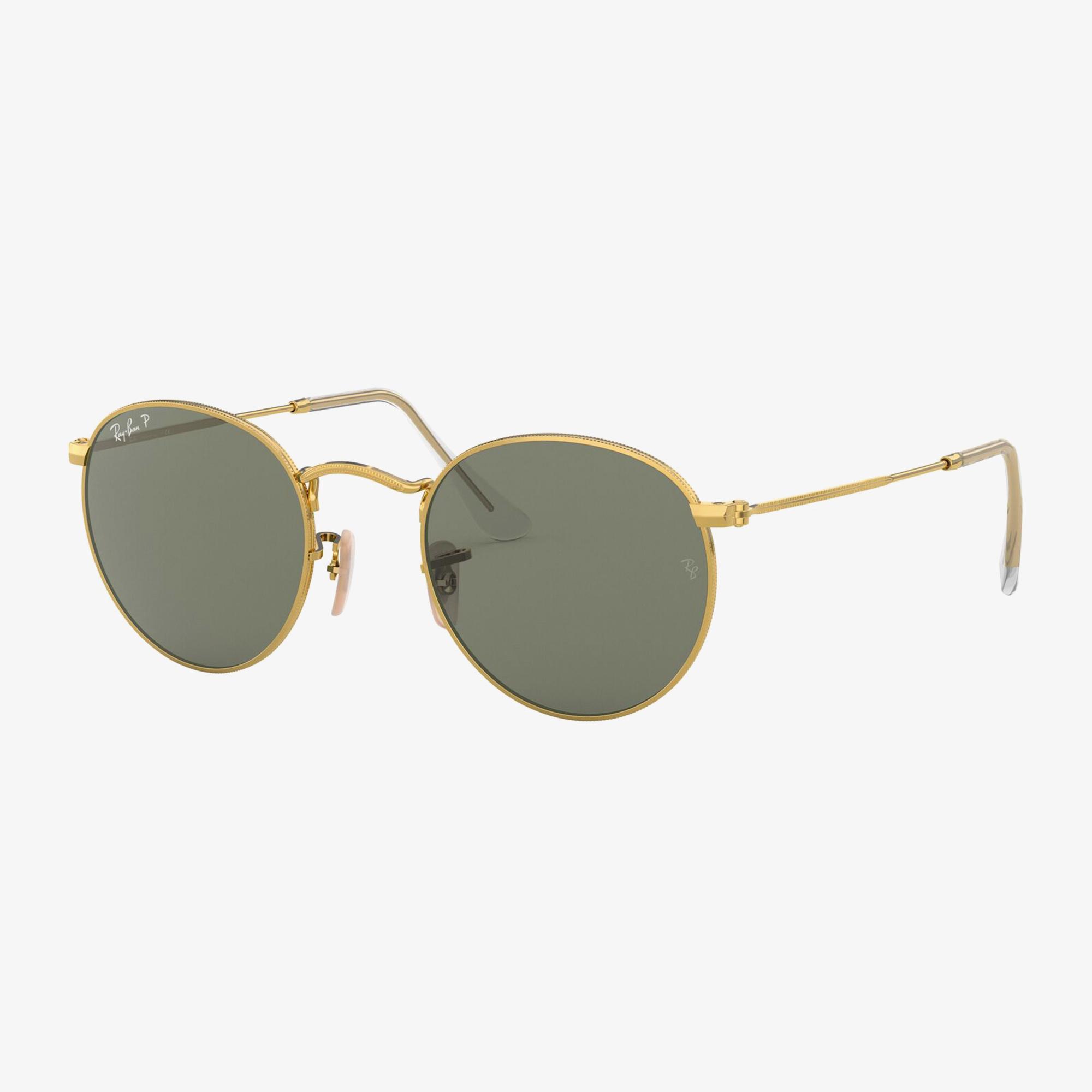 RAY-BAN 0RB3447 Round Metal Erkek Gold Güneş Gözlüğü