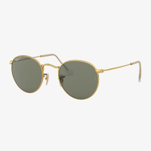  RAY-BAN 0RB3447 Round Metal Erkek Gold Güneş Gözlüğü