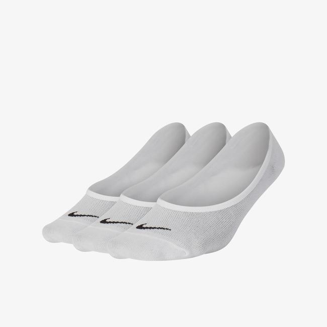  Nike Everyday Lightweight Foot 3'lü Kadın Beyaz Çorap