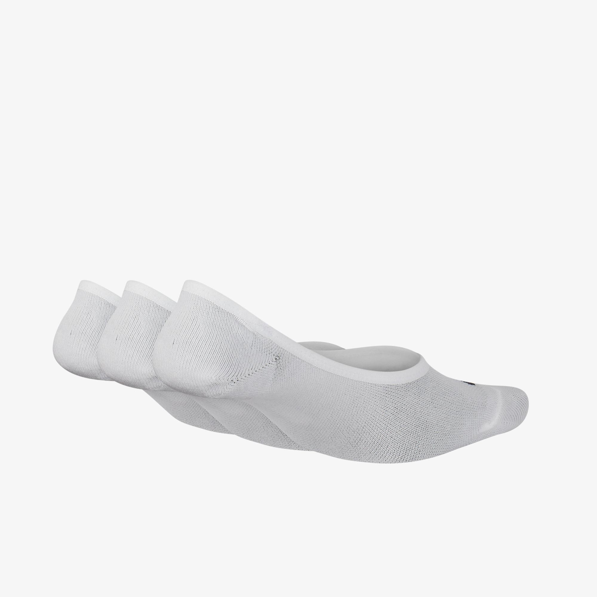 Nike Everyday Lightweight Foot 3'lü Kadın Beyaz Çorap