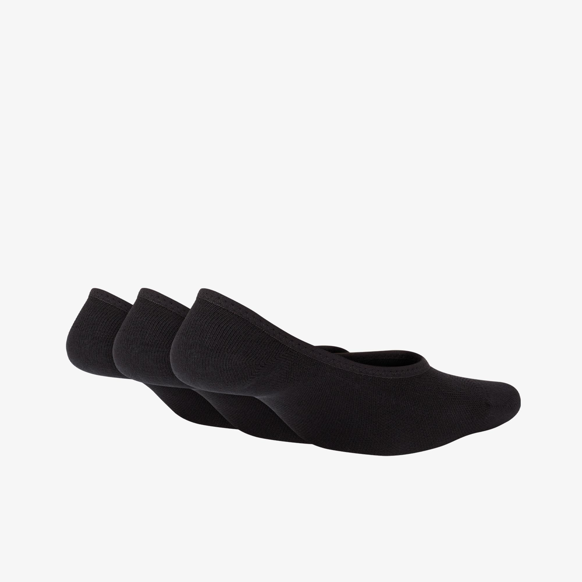 Nike Everyday Lightweight Foot 3'lü Kadın Siyah Çorap