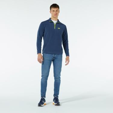  Helly Hansen Mount Erkek Mavi Polar Sweatshirt