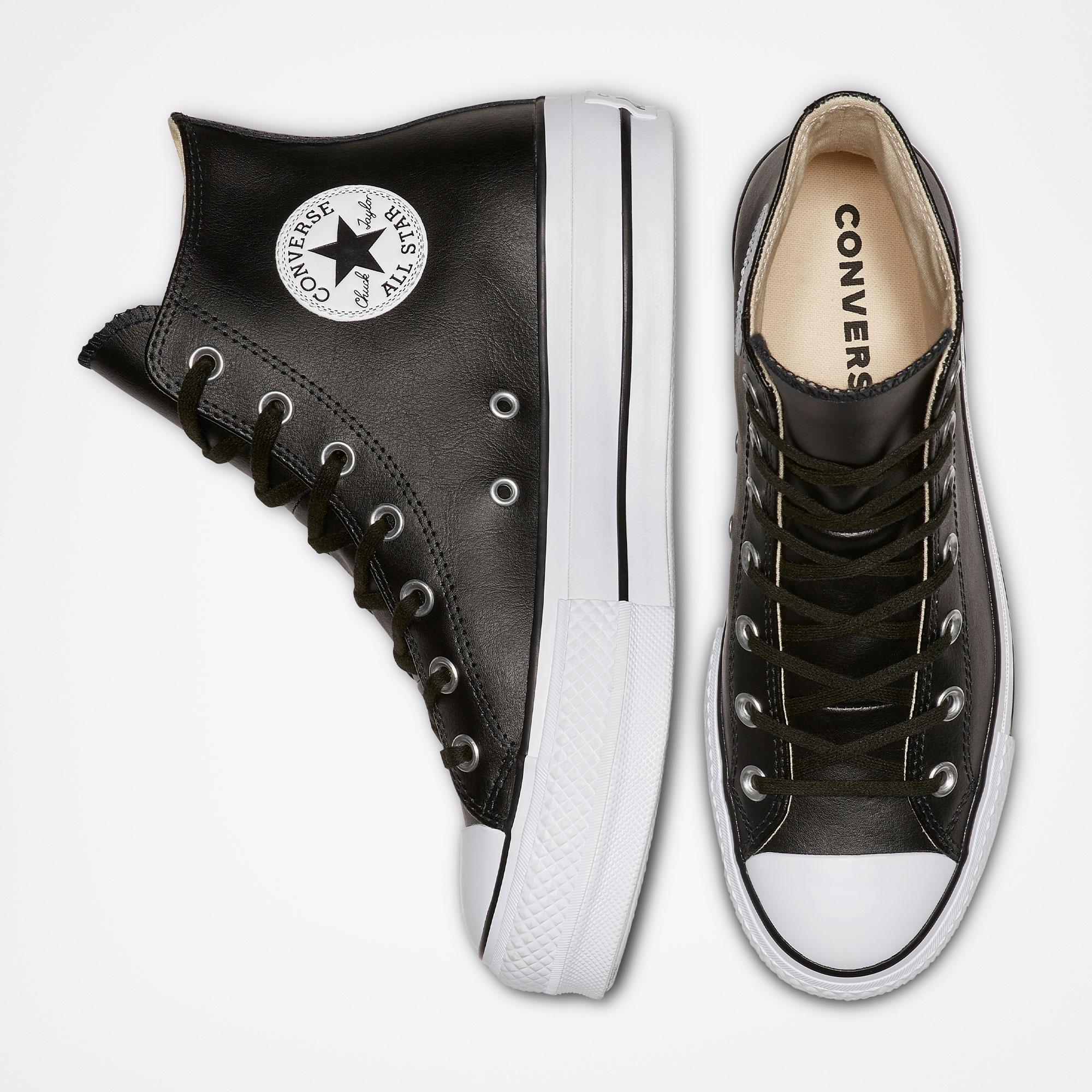 Converse Chuck Taylor All Star High Lift Unisex Siyah Sneaker