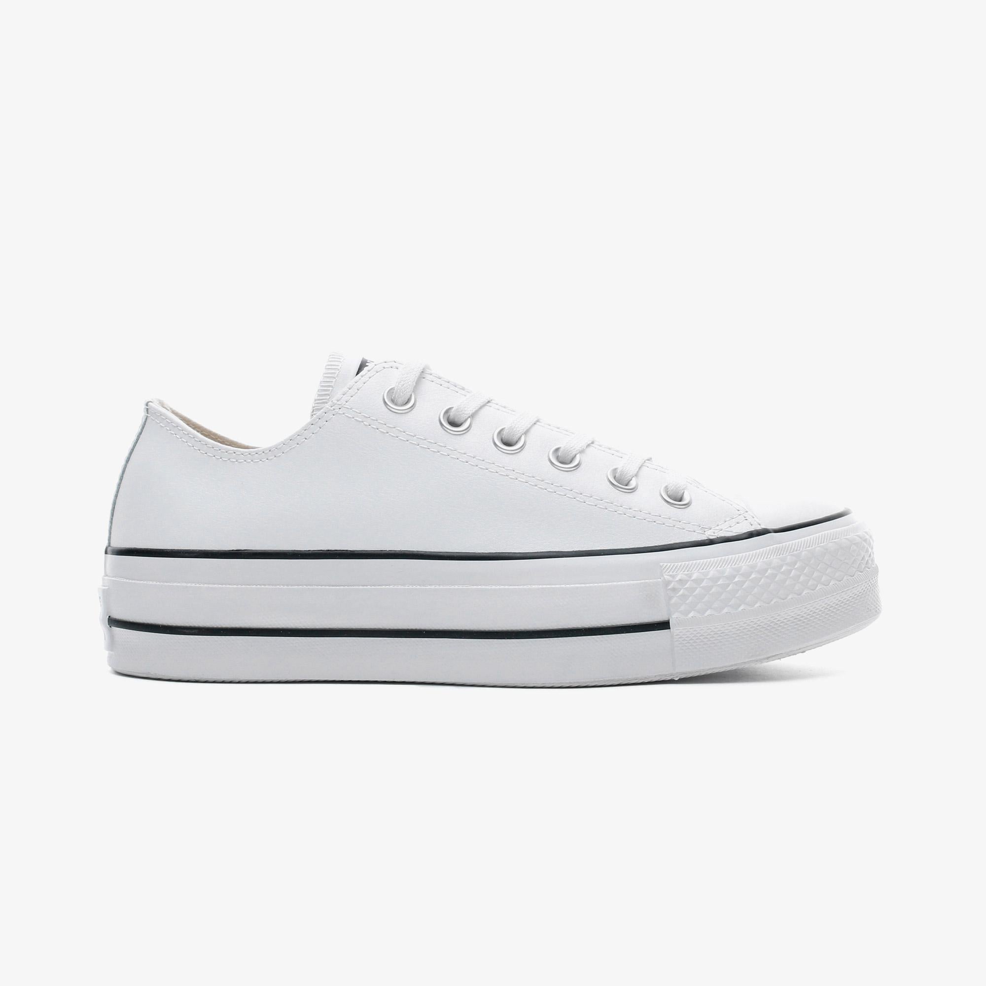 Converse Chuck Taylor Lift Unisex Platform Beyaz Sneaker