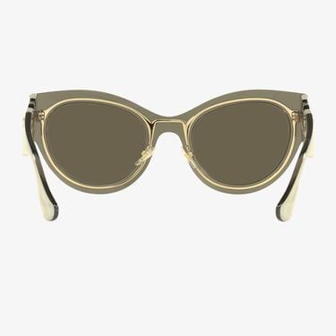  Versace 0VE2234 Kadın Transparan Kahverengi Güneş Gözlüğü