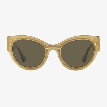  Versace 0VE2234 Kadın Transparan Kahverengi Güneş Gözlüğü