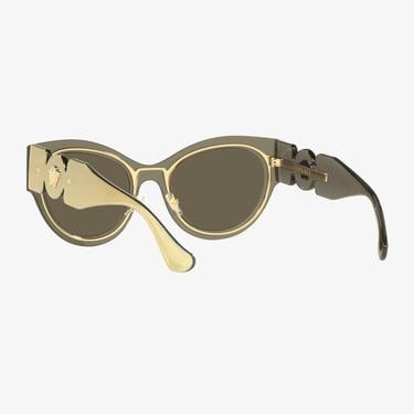  Versace 0VE2234 Kadın Transparan Kahverengi Güneş Gözlüğü