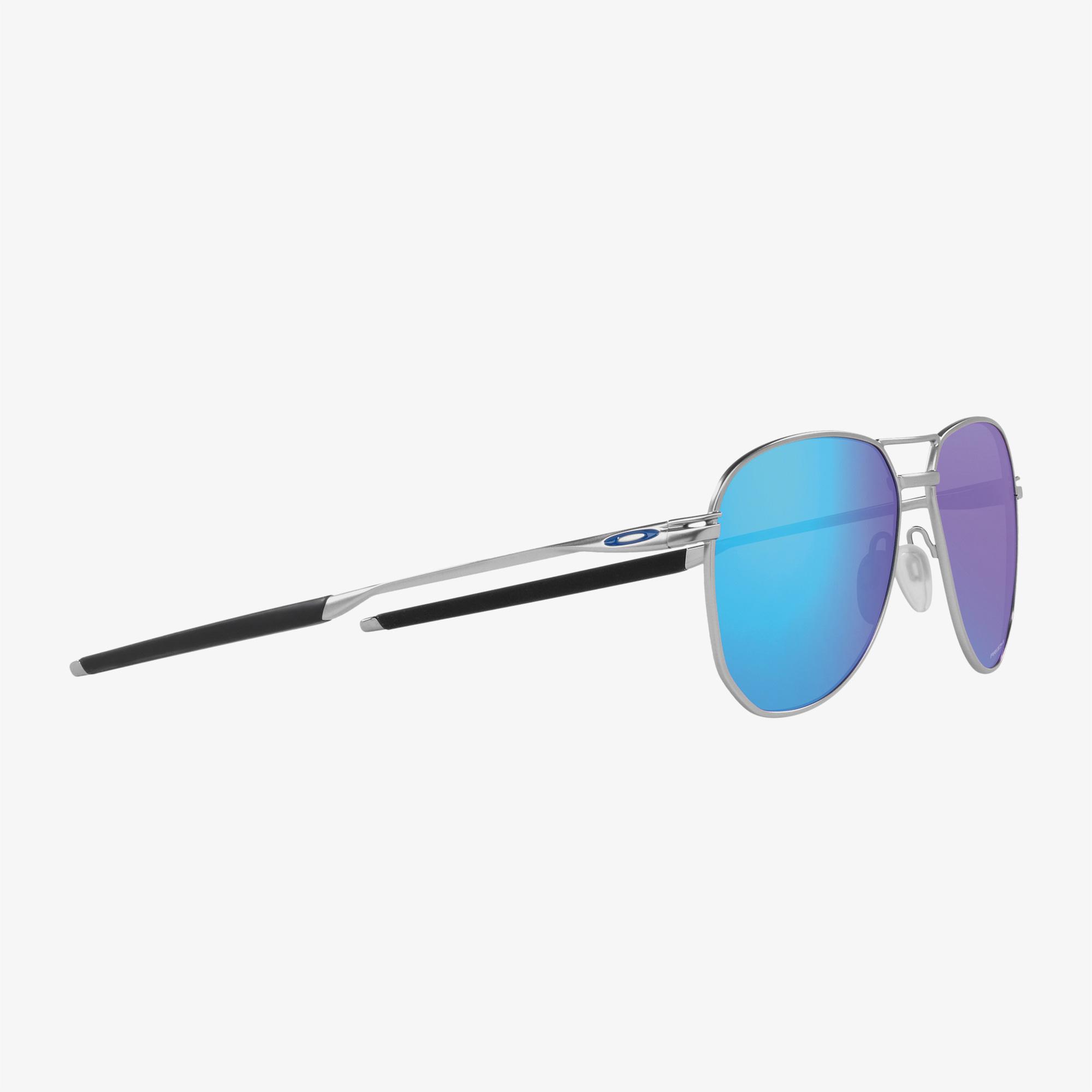 Oakley 0OO4147 Erkek Satin Gümüş Güneş Gözlüğü