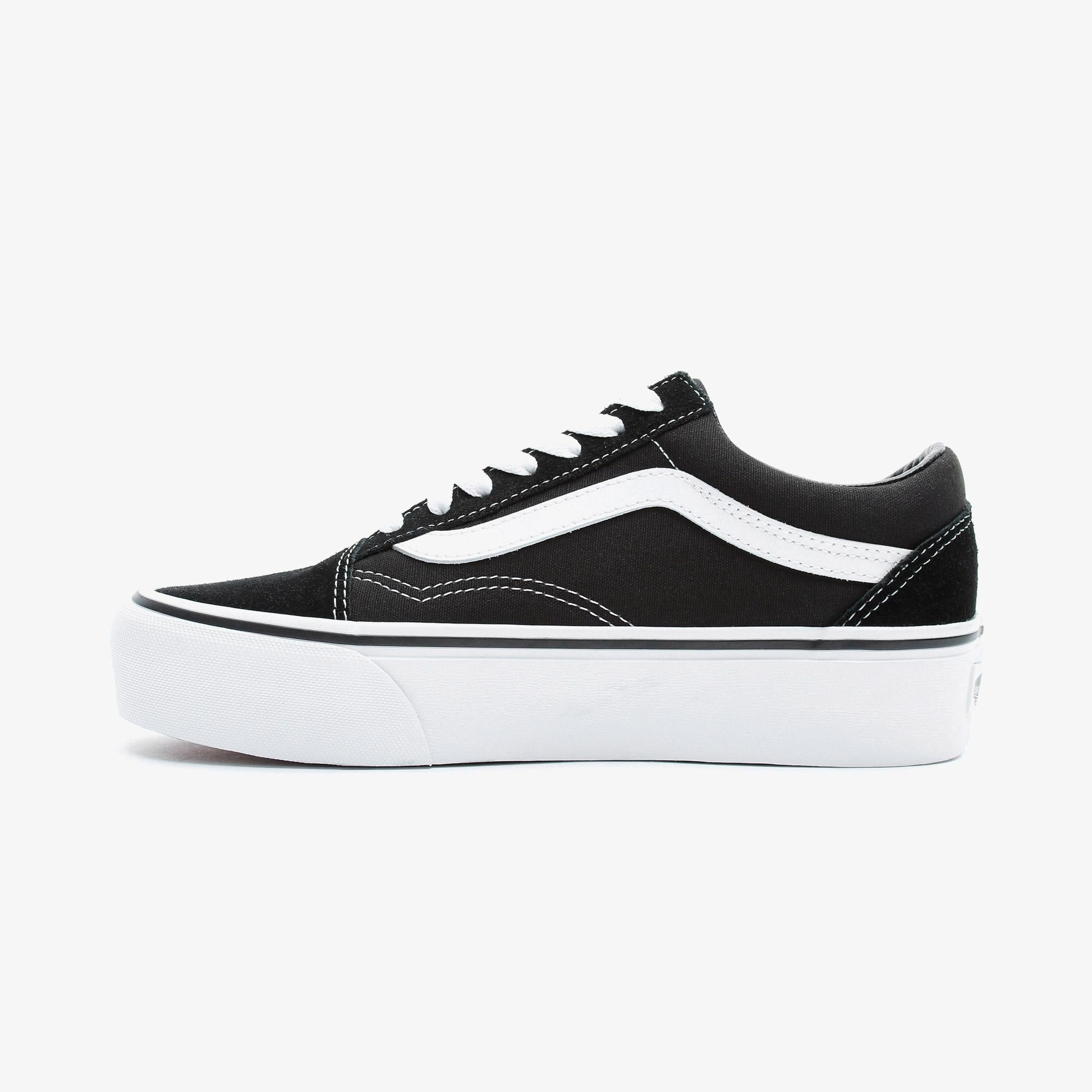 Vans Old Skool Platform Siyah Kadın Sneaker