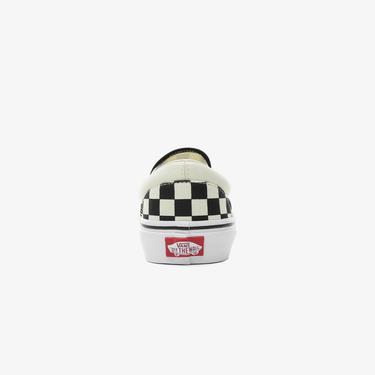 Vans Classic Slip-On Checkerboard Siyah - Bej Sneaker