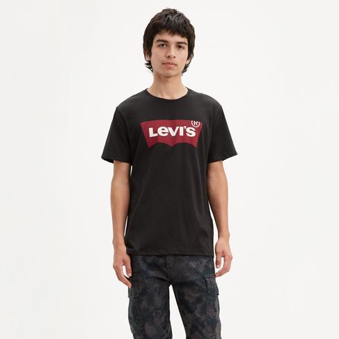  Levi's Standard Housemark Erkek Siyah T-Shirt