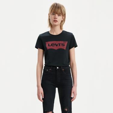  Levi's The Perfect Kadın Siyah T-Shirt