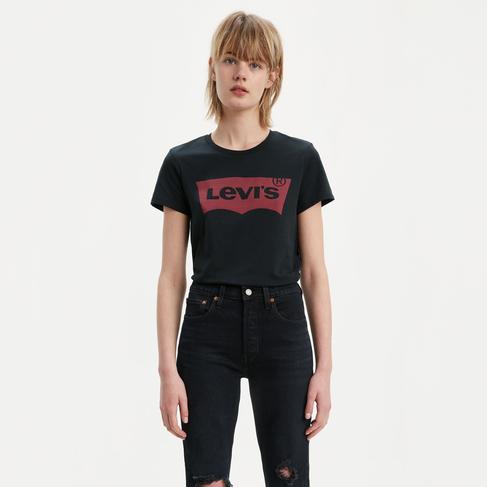  Levi's The Perfect Kadın Siyah T-Shirt