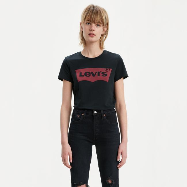  Levi's The Perfect Kadın Siyah T-Shirt
