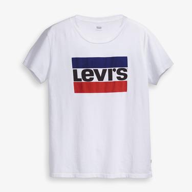  Levi's The Perfect Kadın Beyaz T-Shirt