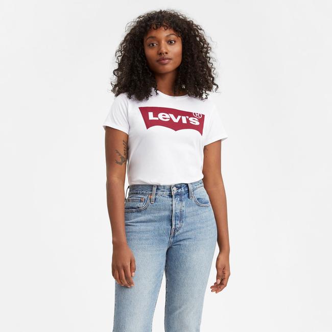  Levi's The Perfect Kadın Beyaz T-Shirt