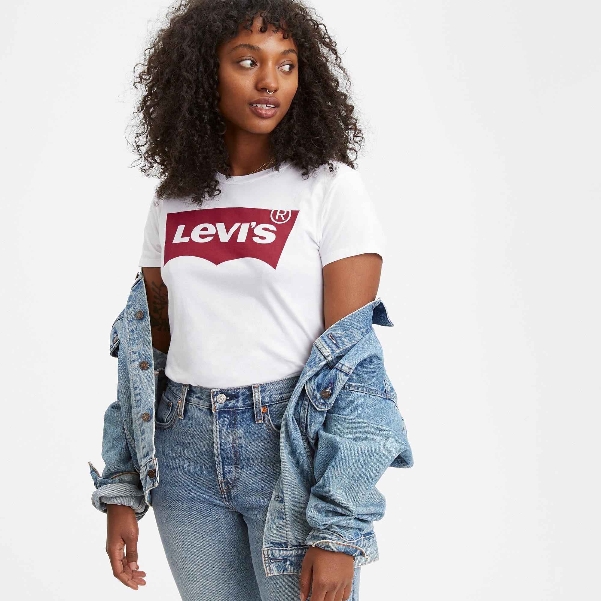 Levi's The Perfect Kadın Beyaz T-Shirt