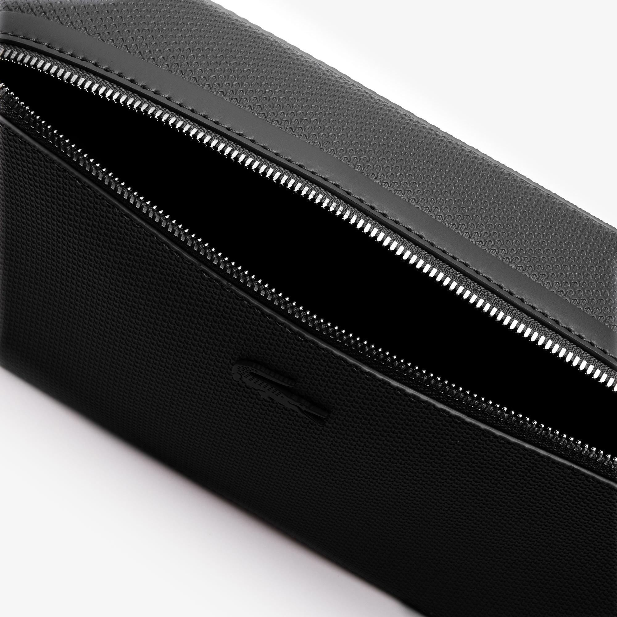 Lacoste Chantaco Erkek Deri Siyah Postacı Çantası