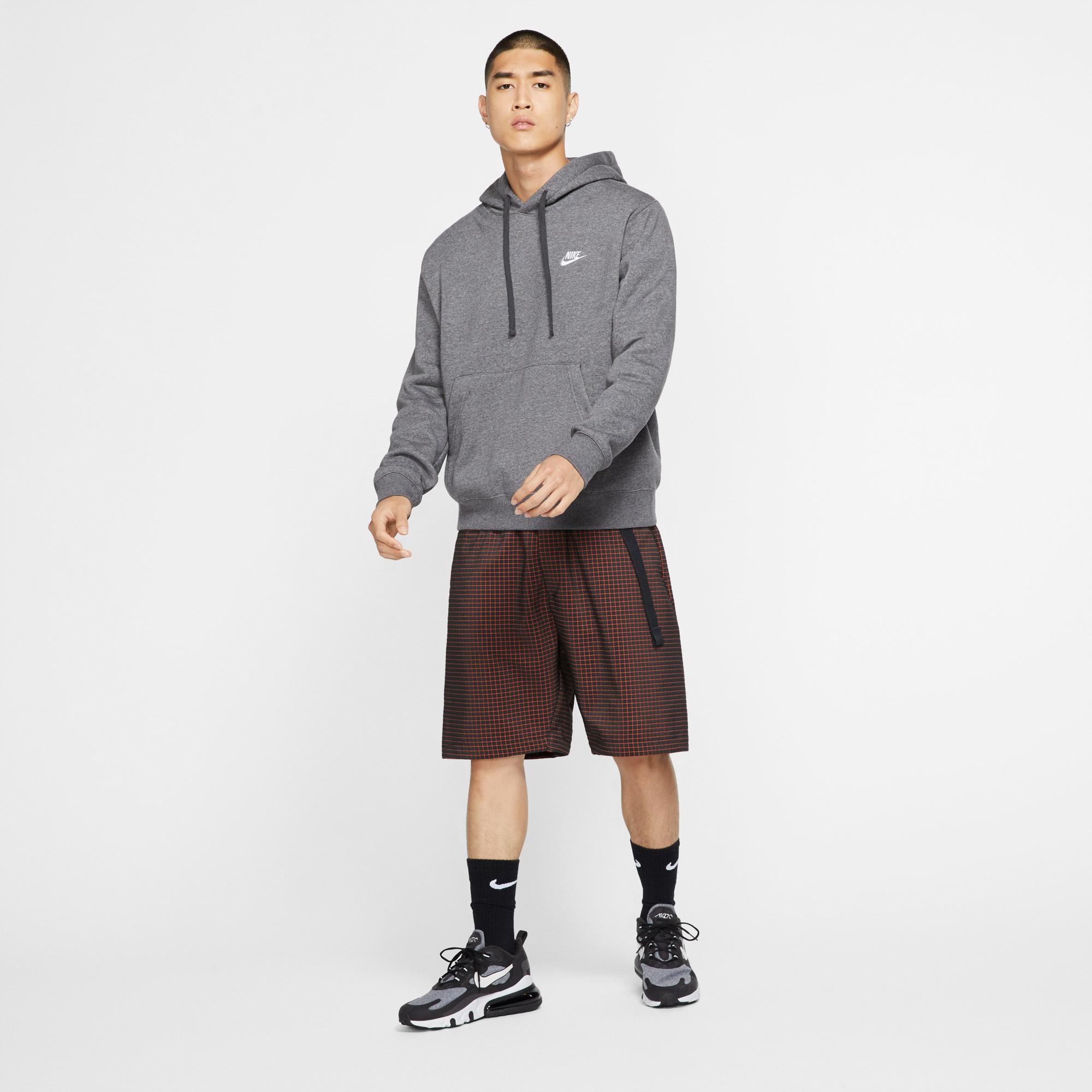Nike Sportswear Club Fleece Erkek Koyu Gri Sweatshirt