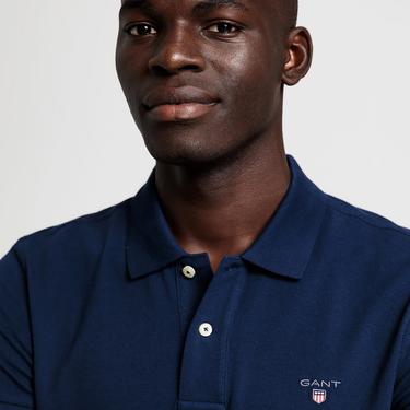  GANT Erkek Lacivert Slim Fit Polo