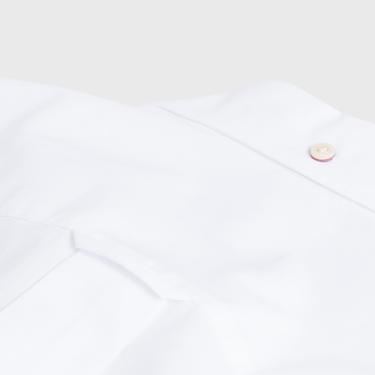  GANT Erkek Beyaz Regular Fit Düğmeli Yaka Broadcloth Gömlek