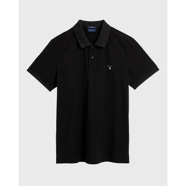 GANT Erkek Siyah Regular Fit Polo
