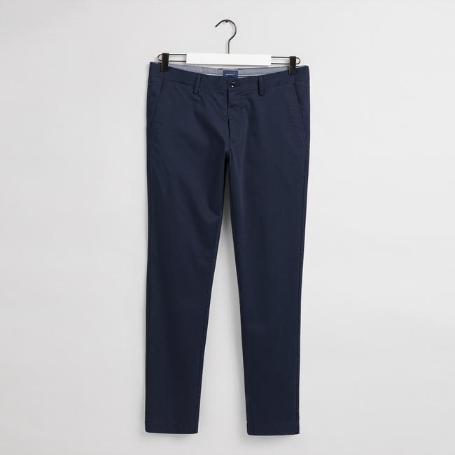  GANT Erkek Lacivert Slim Fit Hallden Pantolon