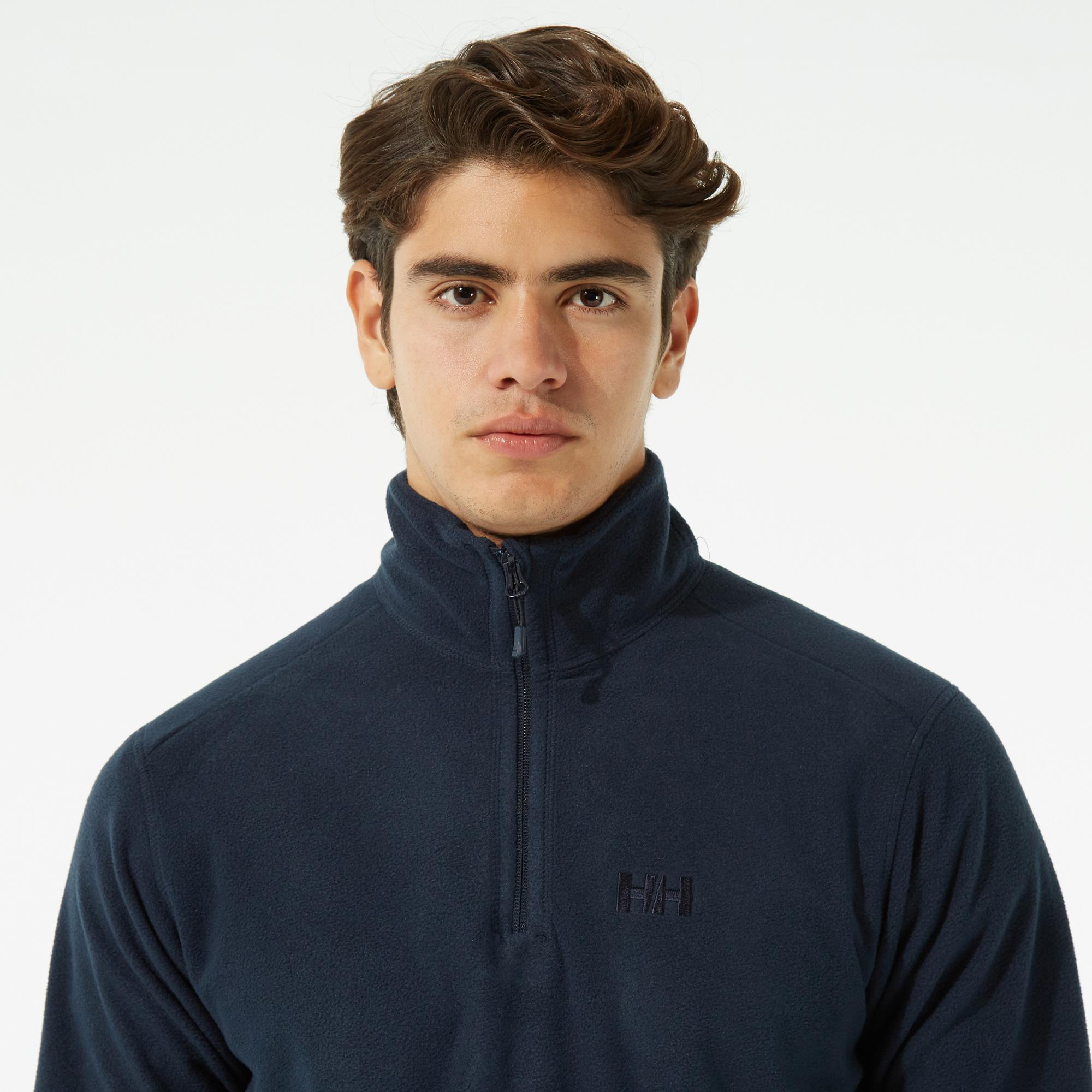 Helly Hansen HH Mount Fleece Erkek Lacivert Polar Sweatshirt