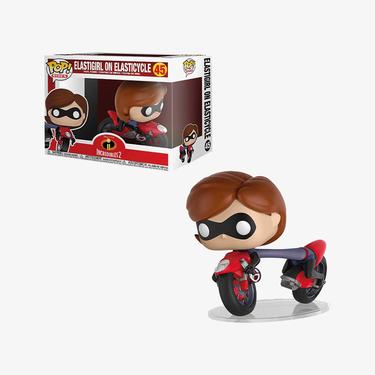  Funko POP-Rides Disney Bike and Elastigirl Unisex Renkli Figür