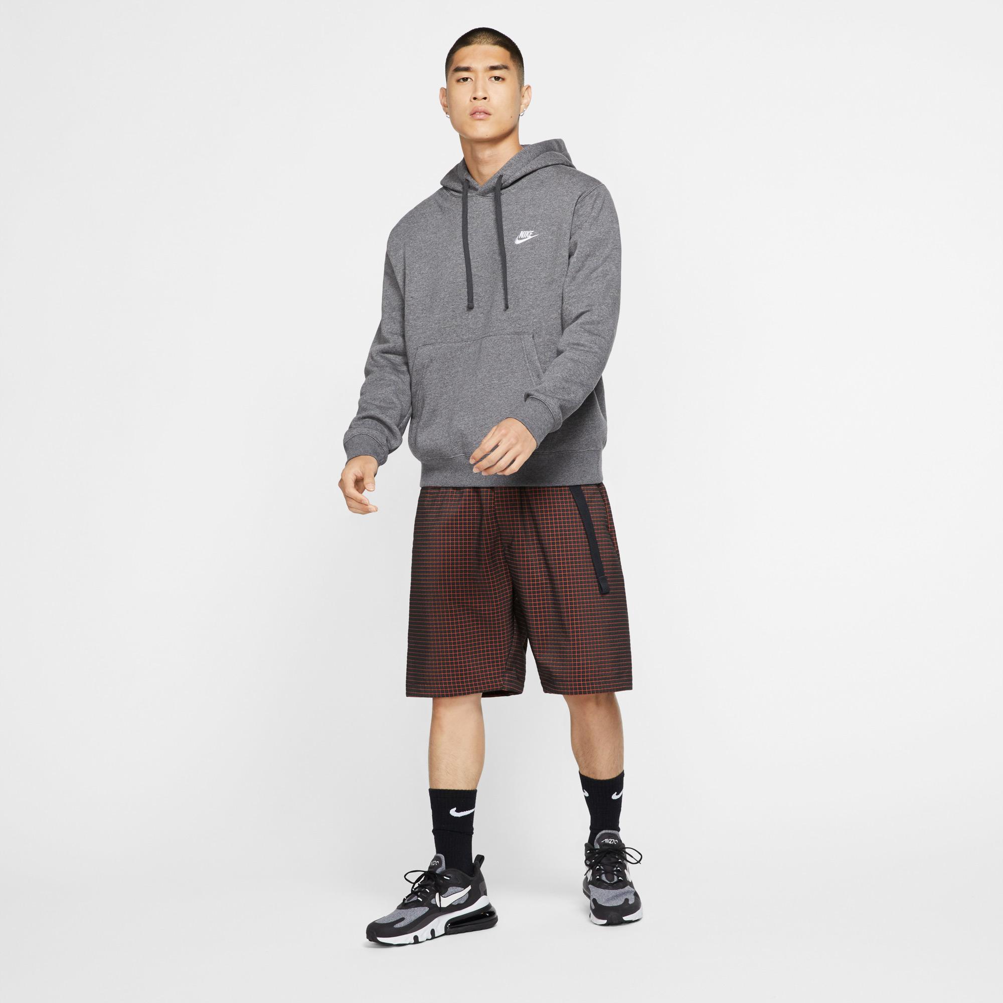 Nike Sportswear Club Fleece Erkek Koyu Gri Sweatshirt