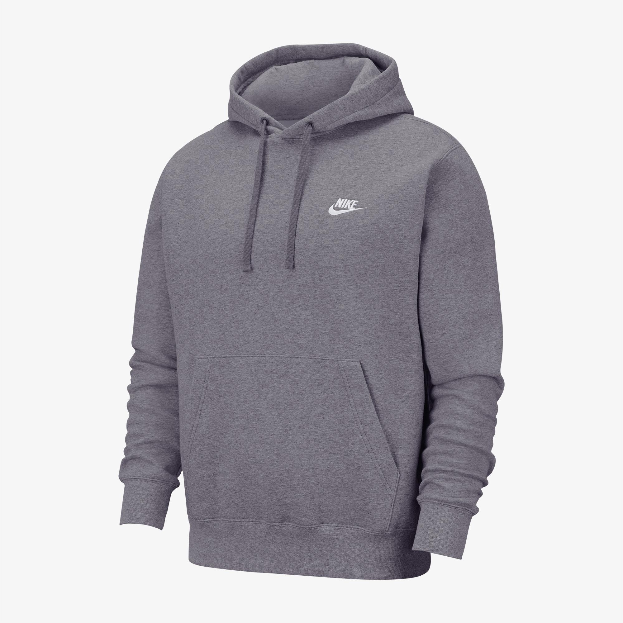 Nike Sportswear Club Fleece Erkek Koyu Gri Sweatshirt