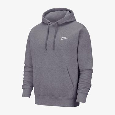  Nike Sportswear Club Fleece Erkek Koyu Gri Sweatshirt