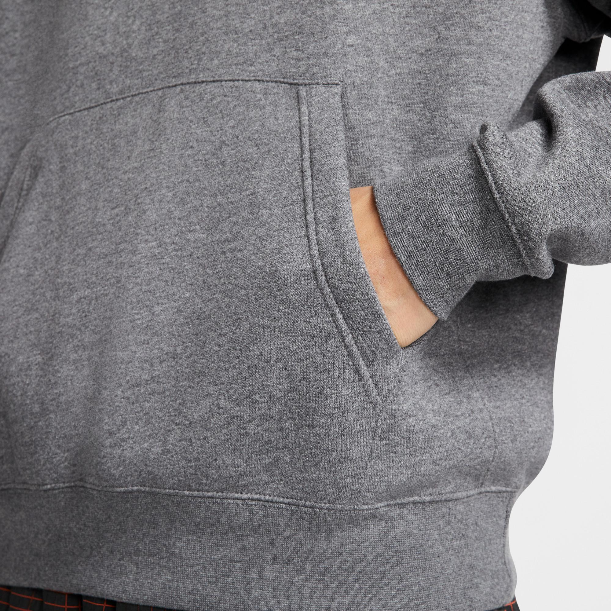 Nike Sportswear Club Fleece Erkek Koyu Gri Sweatshirt