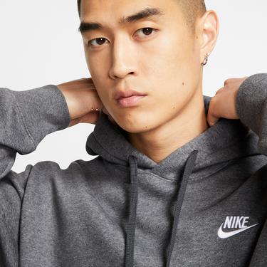  Nike Sportswear Club Fleece Erkek Koyu Gri Sweatshirt
