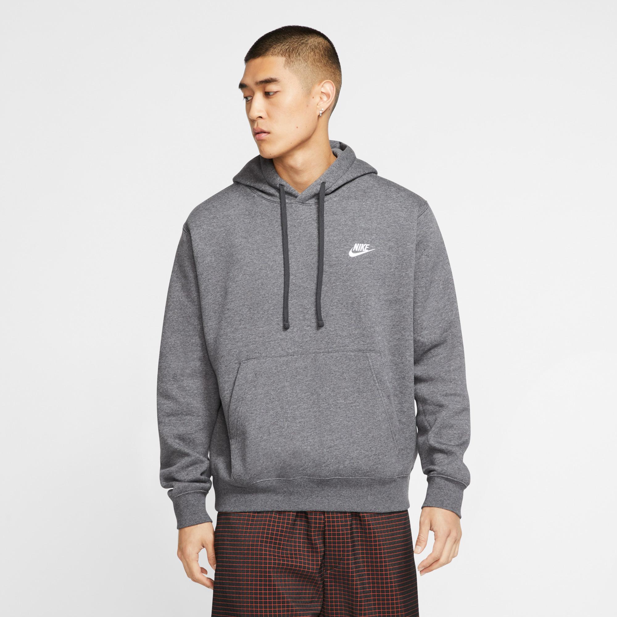 Nike Sportswear Club Fleece Erkek Koyu Gri Sweatshirt