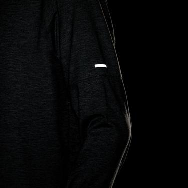  Nike Dri-Fit Element Erkek Gri Uzun Kollu T-Shirt