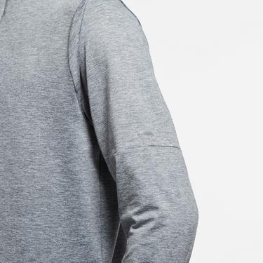  Nike Dri-Fit Element Erkek Gri Uzun Kollu T-Shirt