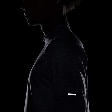  Nike Dri-Fit Element Erkek Gri Uzun Kollu T-Shirt