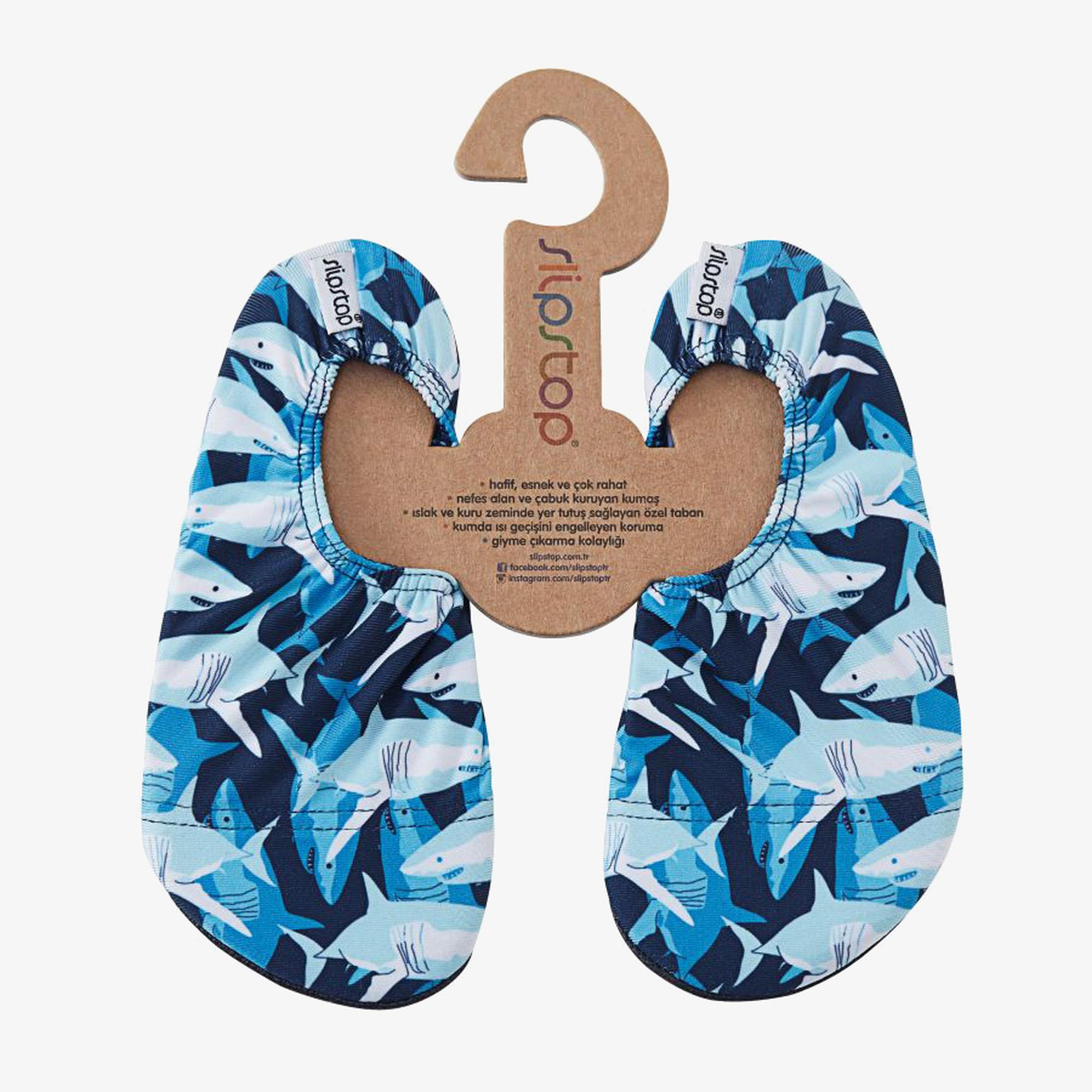Slipstop Jack Junior Mavi Bebek Havuz Ayakkabısı