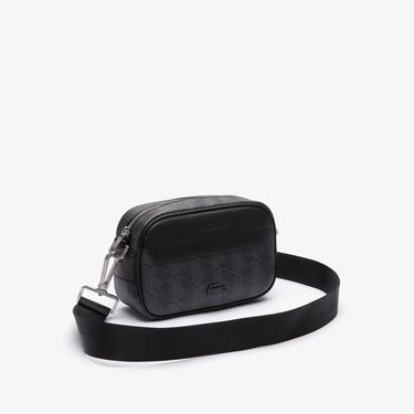  The Blend Erkek Monogram Siyah Postacı Çantası