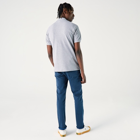  Erkek Classic Fit Marl L.12.12 Açık Gri Polo