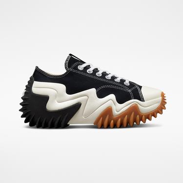  Converse Run Star Motion Unisex Siyah Platform Sneaker