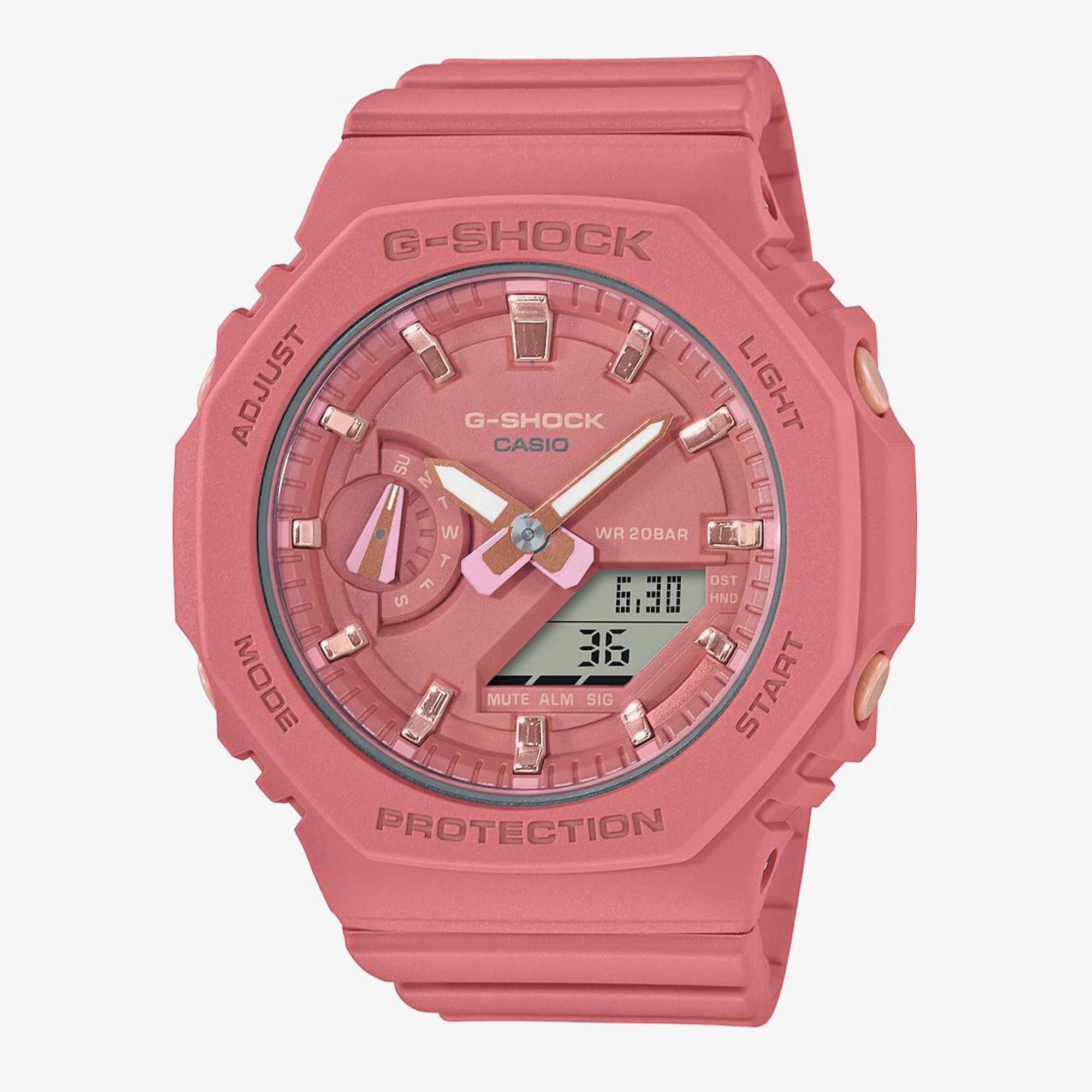 Casio G-Shock GMA-S2100-4A2DR Erkek Pembe Kol Saati